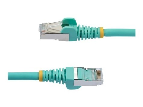 STARTECH 1m LSZH CAT6a Ethernet Cable - Aqua