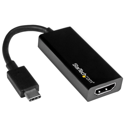 STARTECH USB C to HDMI Adapter - USB 3.1 Type C Converter - 4K 30Hz UHD - Videoadapter - 24 pin USB-C male naar HDMI female