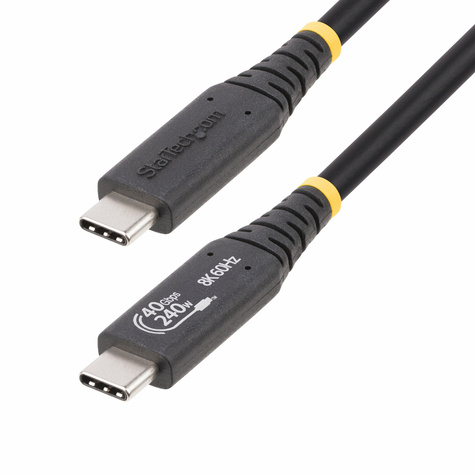 STARTECH 1m USB4 Cable USB-IF Certified USB-C