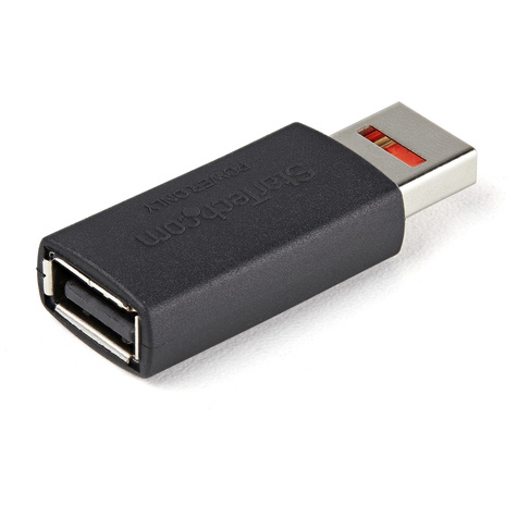 STARTECH USB Data Blocker - Secure Charge Adapter - No-Data/Power-Only USB-A Adapter voor Telefoon/Tablet