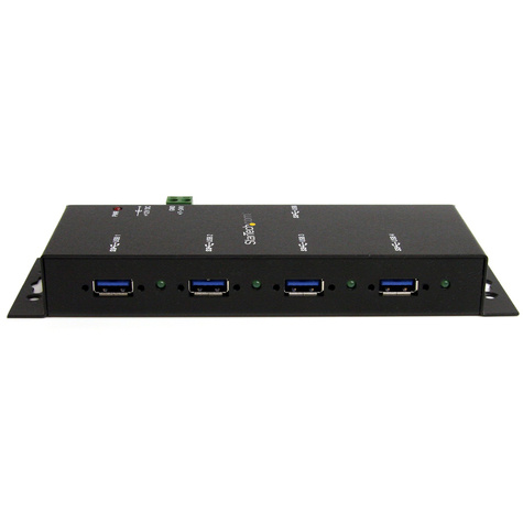 STARTECH 4-poorts industriële USB 3.0 Hub - monteerbaar - Hub - 4 x SuperSpeed USB 3.0 - desktop - gelijkstroom