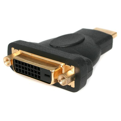 STARTECH HDMI Male to DVI Female - HDMI to DVI-D Adapter - Bi-Directional - DVI to HDMI (HDMIDVIMF)