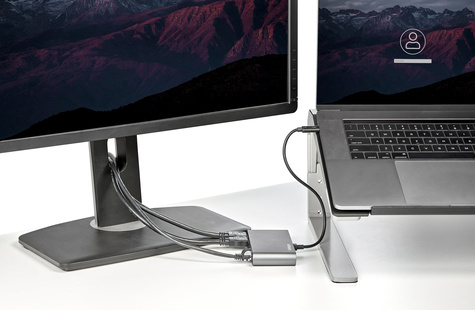 STARTECH StarTech.com Thunderbolt 3 Dock - Mini Dual Monitor TB3 Docking Station met HDMI 4K 60Hz