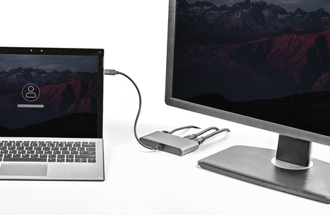 STARTECH StarTech.com Thunderbolt 3 Dock - Mini Dual Monitor TB3 Docking Station met HDMI 4K 60Hz