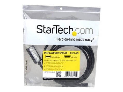 STARTECH 6ft Mini DisplayPort to H