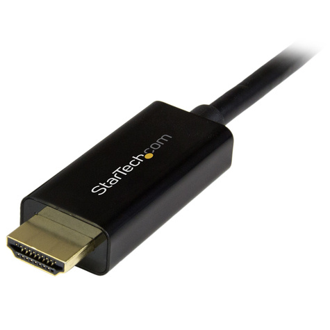 STARTECH DisplayPort naar HDMI converterkabel - 2 m - 4K 30Hz - Adapterkabel - DisplayPort male naar HDMI male