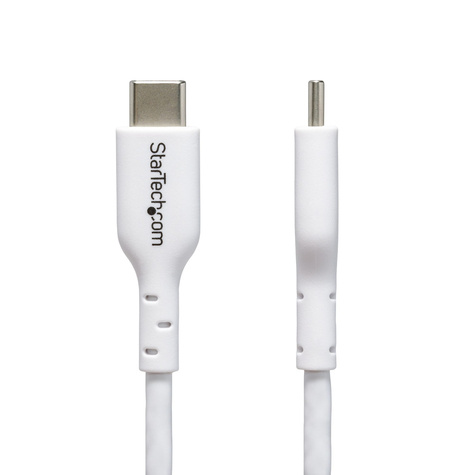 STARTECH 2m 6.6ft White USB-C Charging Cable