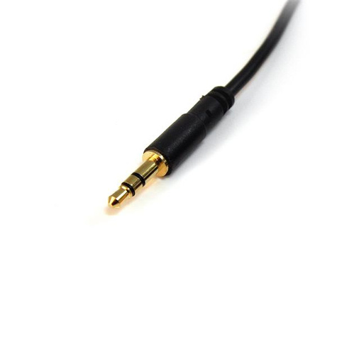 STARTECH 3 m slanke 3.5mm Stereo Audio kabel - Aux kabel - M/M - Audiokabel - mini-phone stereo