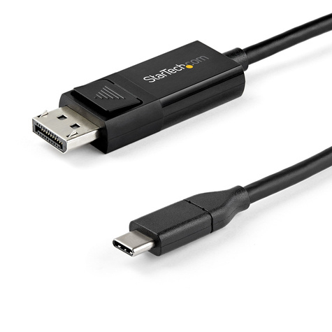STARTECH STARTECH 3ft/1m USB C to DisplayPort 1.4 Cable 8K 60Hz/4K, Bidirectional DP to USB-C or USB-C to DP Reversible Video Adapter Cable