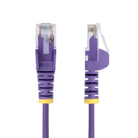 STARTECH 10m Purple Slim CAT6 Ethernet Cable