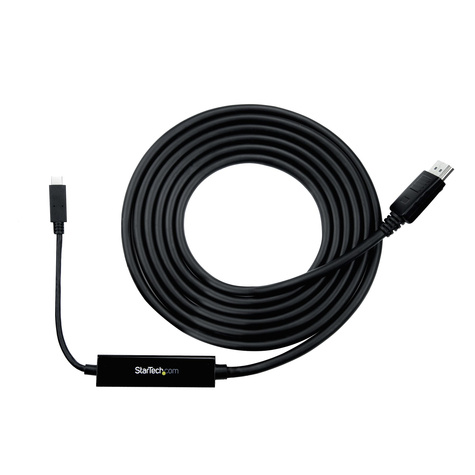 STARTECH USB C naar DisplayPort kabel - 3m - zwart - 4K 60Hz - Thunderbolt 3 compatibel - USB C kabel