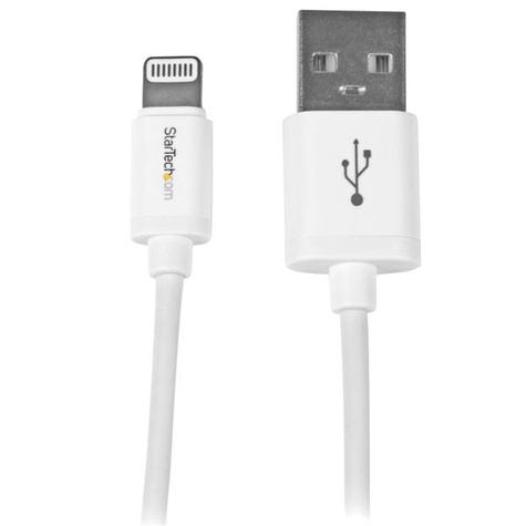 STARTECH STARTECH 1 m witte Apple 8-polige Lightning-connector-naar-USB-kabel voor iPhone / iPod / iPad