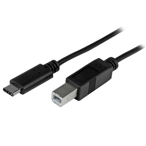 STARTECH STARTECH 2m 6ft USB C to USB B Cable - USB 2.0 - USB Type C Printer Cable M/M - USB 2.0 Type-C to Type-B Cable (USB2CB2M)