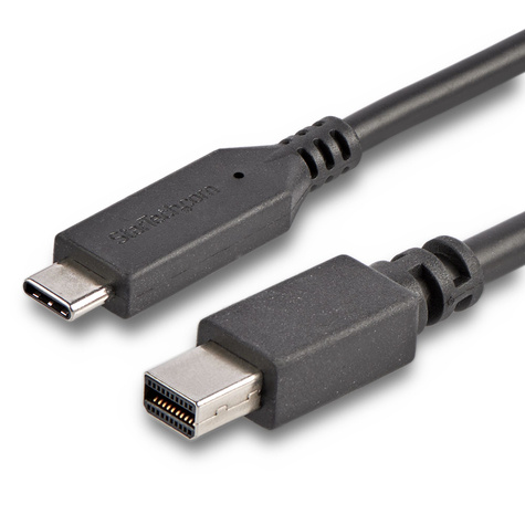 STARTECH 1,8 m USB-C naar Mini DisplayPort kabel - USB C naar mDP kabel - 4K 60Hz - zwart - DisplayPort kabel