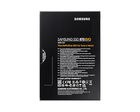 Samsung 870 EVO MZ-77E1T0BW - SSD - 1 TB - SATA 6Gb/s