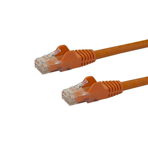 STARTECH STARTECH 10 m Cat6 UTP netwerkkabel met snagless RJ45 connectoren - oranje - 10m UTP patchkabel - Verbindingskabel
