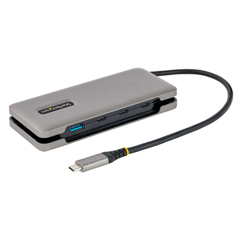 STARTECH STARTECH 4-Port USB-C Hub, 1x USB-A and 3x USB-C Ports, USB 3.1 10Gbps, Bus Powered, USB Type C Hub