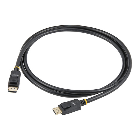 STARTECH 2m DisplayPort 1.2 Cable 4K 60Hz