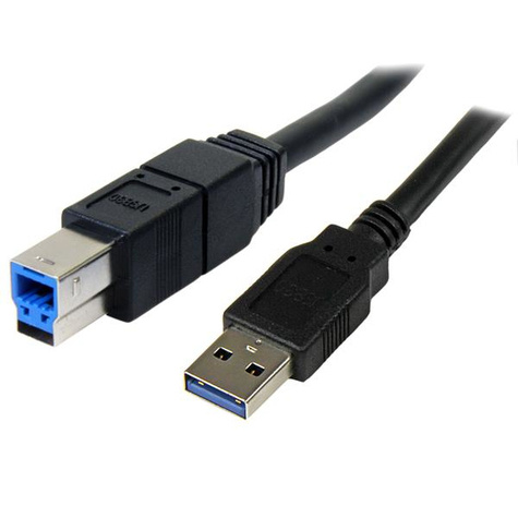 STARTECH STARTECH 3m Black SuperSpeed USB 3.0 Cable A to B