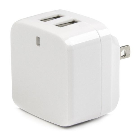 STARTECH 2-poorts USB-lader - hoog vermogen (17 W / 3,4 A) - reislader (internationaal) - Netspanningsadapter