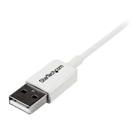STARTECH 2 m witte micro USB-kabel - A naar micro B - USB-kabel - micro-USB type B (M) naar USB (M)
