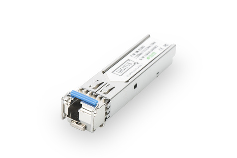 DIGITUS DIGITUS 1,25 Gbps SFP-module, singlemode, BiDi, HP-compatibel LC Simplex, Tx1310nm/Rx1550nm, tot 20km, HP
