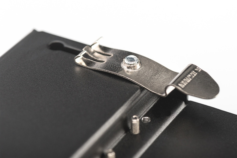 DIGITUS DIN rail montageset voor desktop patchpaneel 2x M5-schroeven, 2x hoedrails