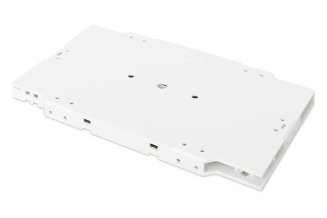 DIGITUS FO splice cassette, krimpkous en krimpkous Tot 12 aders, incl. afdekking en splashouder