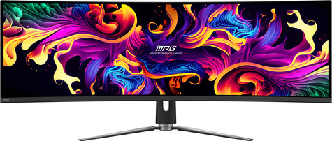 MSI MSI MPG 491CQP QD-OLED 49i QD-OLED Curve 1800R 5120x1440 144HZ NA Tilt 3y Warranty