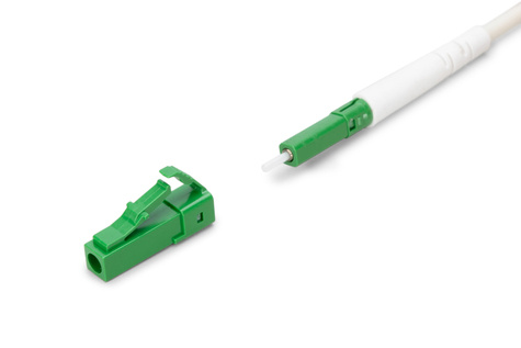 DIGITUS FTTH voorgemonteerde kabel, singlemode, 1 vezel inblazen, LC-APC naar LC-APC, 30 m