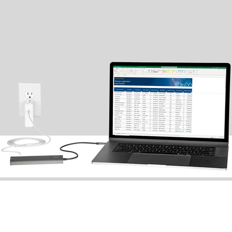 STARTECH USB C Multiport Adapter - USB-C naar 4K 60Hz HDMI 2.0, 100W Power Delivery Pass-through