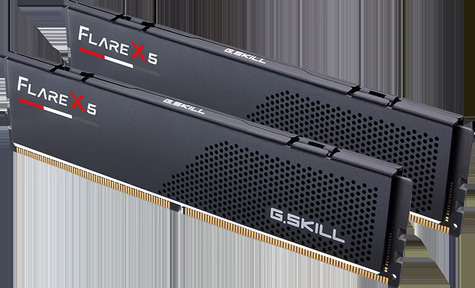G.Skill Flare X5 - DDR5 - kit - 32 GB: 2 x 16 GB - DIMM 288-pin - 6000 MHz / PC5-48000 - unbuffered