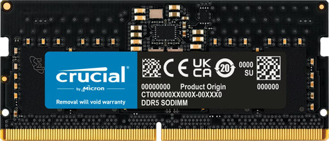 Crucial Crucial SODIMM 8GB DDR5/5600 CL46 Tray
