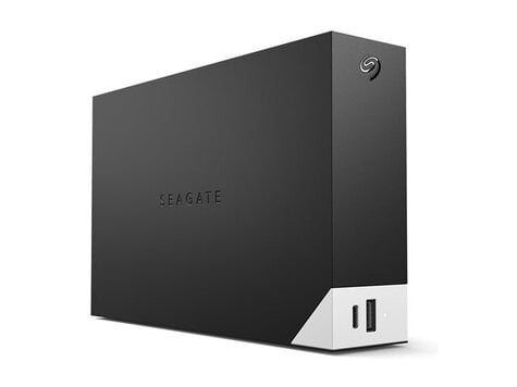 Seagate One Touch with hub STLC20000400 - Vaste schijf - 20 TB - extern (bureaublad) - USB 3.0 - zwart - met Seagate Rescue Data Recovery