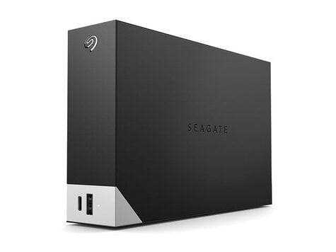 Seagate One Touch with hub STLC20000400 - Vaste schijf - 20 TB - extern (bureaublad) - USB 3.0 - zwart - met Seagate Rescue Data Recovery