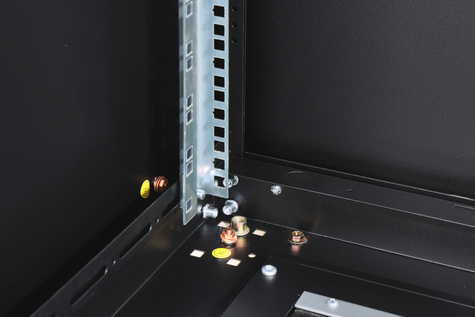 DIGITUS 22U netwerkbehuizing, Uniek 1164x600x600 mm, kleur zwart (RAL 9005)