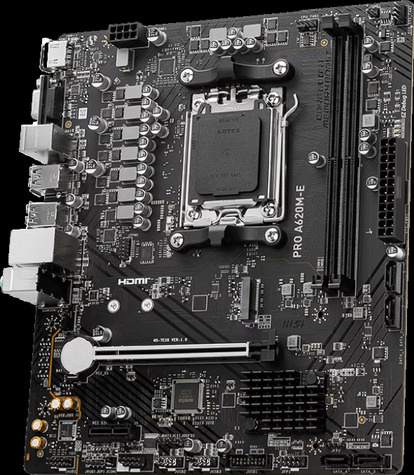 MSI AM5 PRO A620M-E - DDR5/M.2/HDMI/VGA/ÂµATX