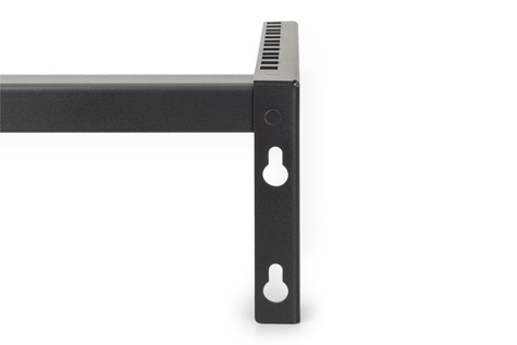 DIGITUS 4HE wandmontageframe, verticaal 194 x 504 x 151 mm, zwart