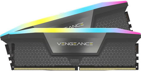 Corsair RAM Vengeance RGB - 64 GB (2 x 32 GB Kit) - DDR5 5200 DIMM CL40