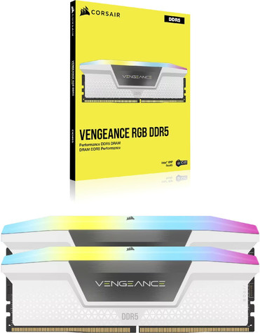 Corsair DDR5  64GB PC 6000 CL30 KIT (2x32GB) VENGEANCE RGB W retail