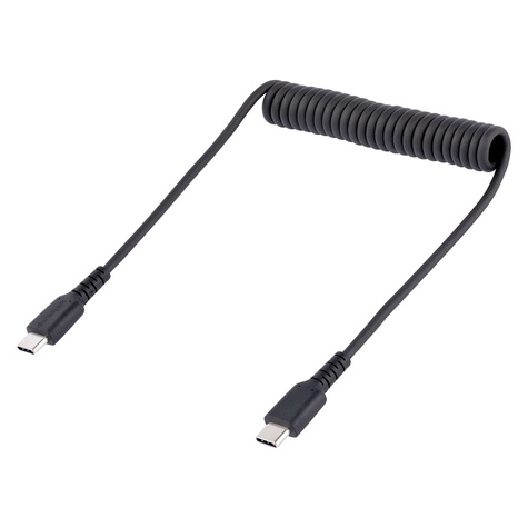 STARTECH 20in USB C Charging Cable Coiled M/M