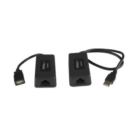 STARTECH 1-poort USB via Cat5 / Cat6 Ethernet Verlenger - tot 40m - USB-uitbreider - USB - over CAT 5/6