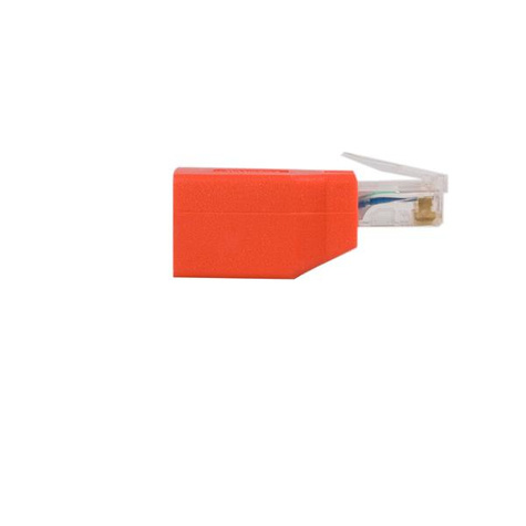 STARTECH Cat6 Cable - Cat6 Crossover Adapter - GbE - Red - Ethernet Network Cable (C6CROSSOVER)