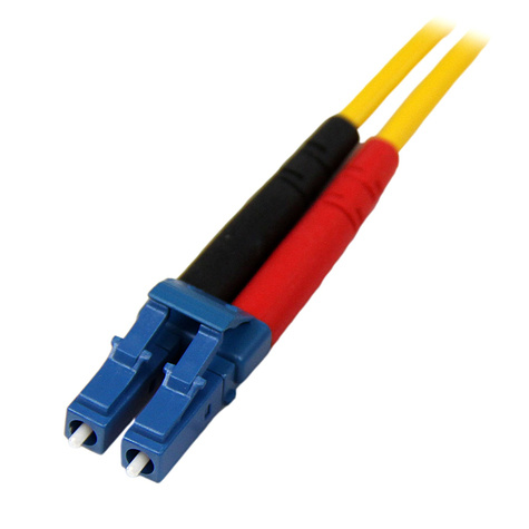 STARTECH 1m Fiber Optic Cable - Single-Mode Duplex 9/125 - LSZH - LC/LC - OS1 - LC to LC Fiber Patch Cable