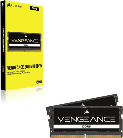 Corsair SO DDR5  48GB PC 4800 CL40 CORSAIR VENGEANCE Black retail