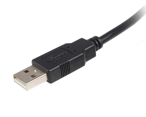 STARTECH 50cm USB 2.0 A naar B Kabel - M/M - USB-kabel - USB (M) naar USB type B (M) - USB 2.0 - 50 cm - zwart