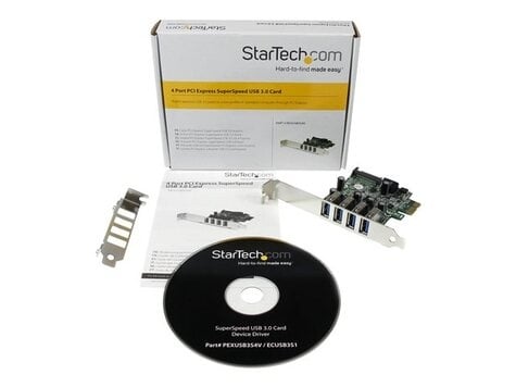 STARTECH StarTech.com 4-Port PCI Express SuperS
