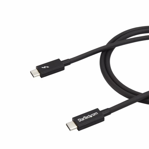 STARTECH 1m (3.3ft) Thunderbolt 3 Cable, 20Gbps, 100W PD, 4K Video, Thunderbolt-Certified