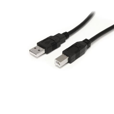 STARTECH STARTECH 10m Actieve USB 2.0 A naar B Kabel - M/M - USB-kabel - USB (M) naar USB type B (M) - USB 2.0 - 9.15 m - actief - zwart - voor P/N: ICUSB232D