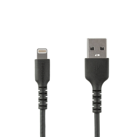 STARTECH Premium USB-A naar Lightning Kabel 1m Zwart - USB Type A naar Lightning Charge & Sync Oplaadkabel